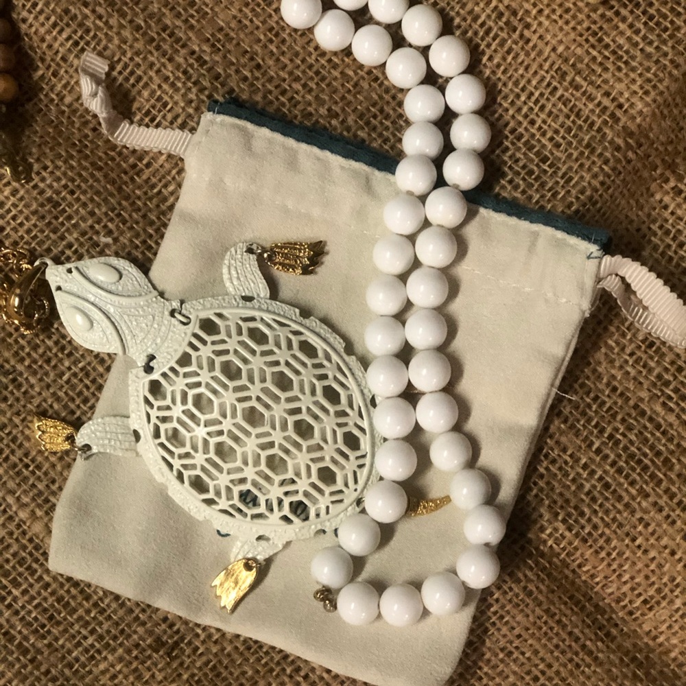 Vintage Emmons Turtle Necklace Set